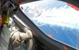 (VIDEO) Soccorso in mare al largo di Capo Spartivento: uomo colpito da ictus evacuato in elicottero