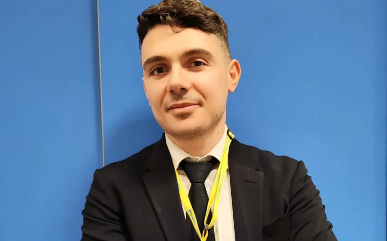 Il Direttore dell'ufficio postale di Assemini Centro - Davide Vaccargiu