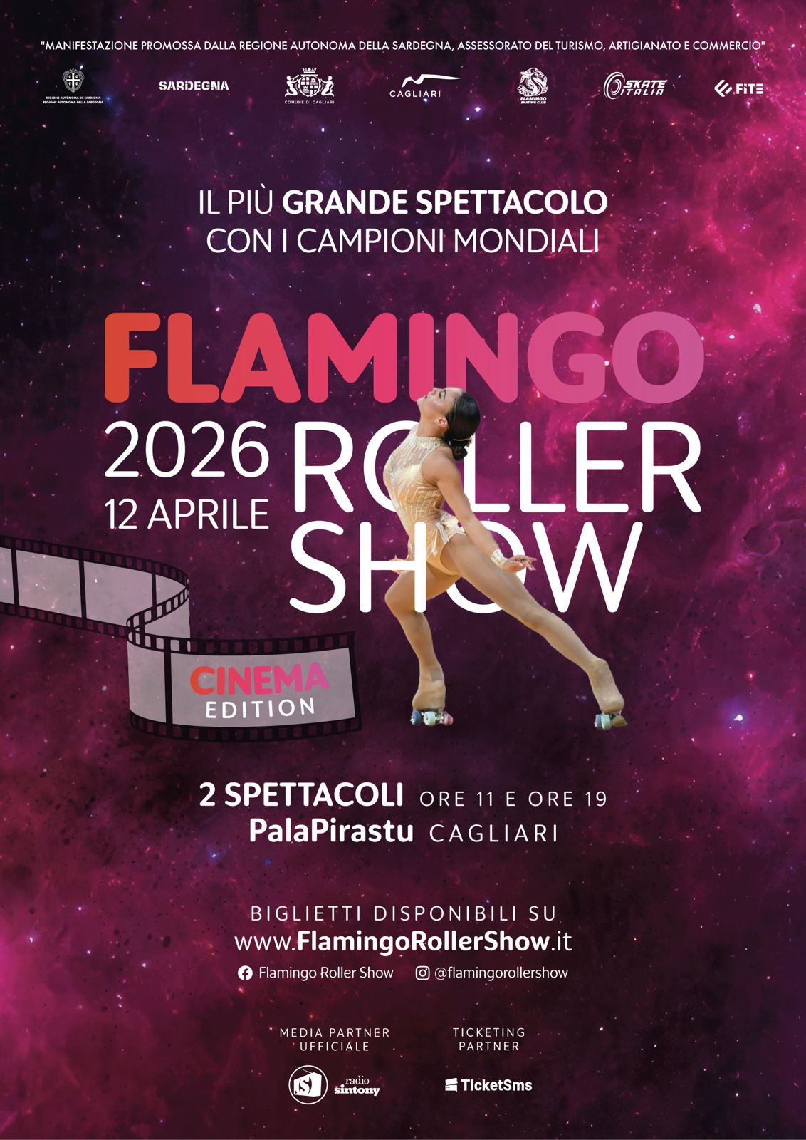 flamingo roller show