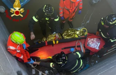 operaio precipitato a sassari