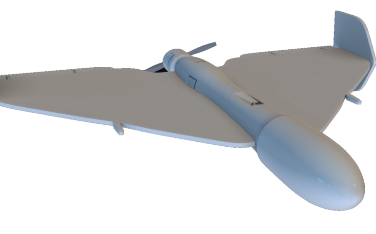 Il drone che ha colpito la base italiana (Foto Wikipedia)