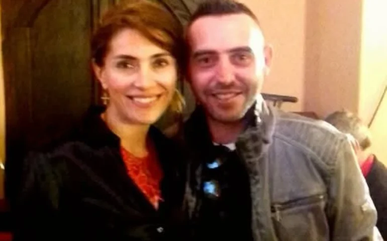 Caterina Murino con Fabio Manuel Mulas