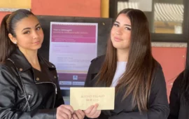 Le studentesse della 1E conquistano il primo premio al concorso “Voci e Immagini contro la Violenza sulle Donne”