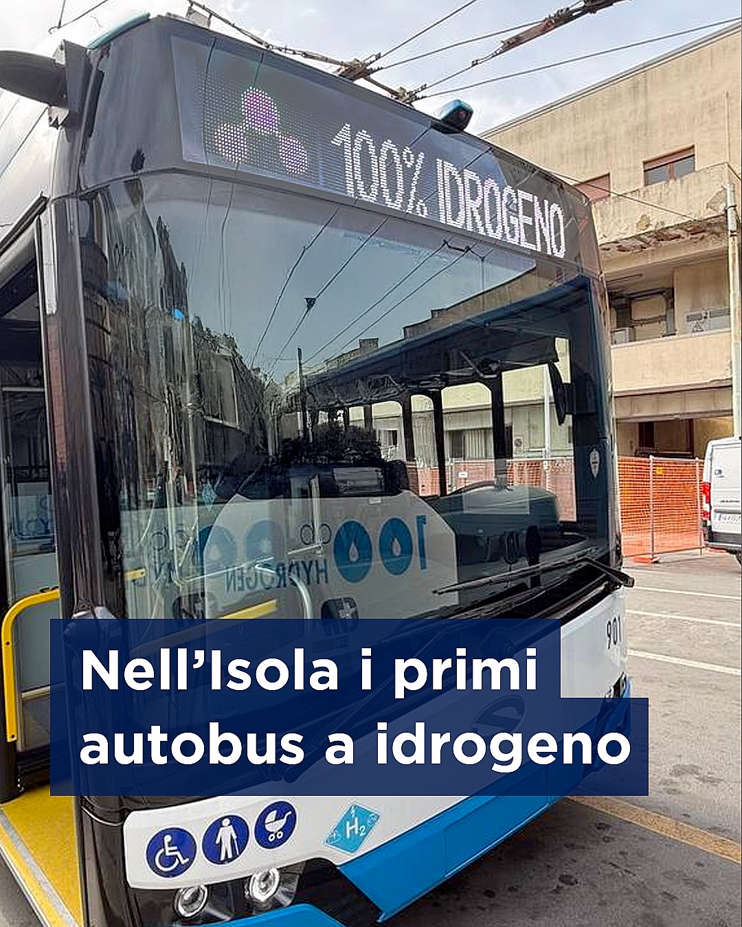 bus idrogeno cagliari