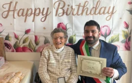 Cagliari festeggia i 100 anni della signora Nunzia Canu: grande lavoratrice e mamma di 5 figli