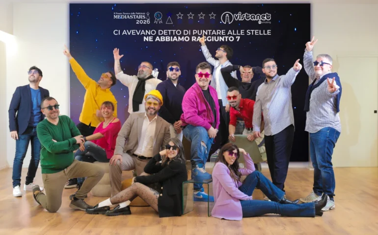 Eccellenza sarda ai Mediastars 2026: Vistanet Marketing trionfa tra i giganti della pubblicità italiana