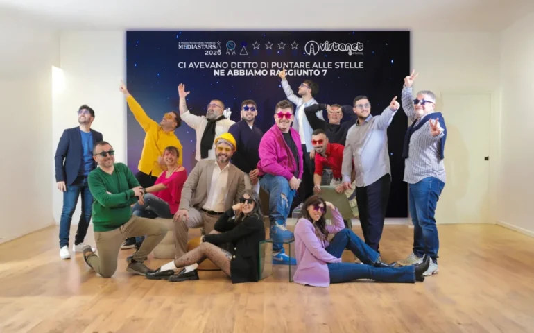 Eccellenza sarda ai Mediastars 2026: Vistanet Marketing trionfa tra i giganti della pubblicità italiana