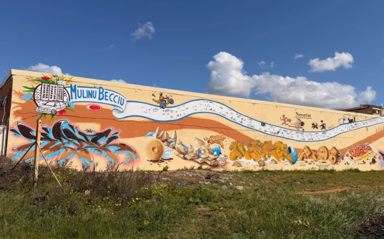 mulinu becciu murale