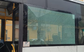 Cagliari, spari o sassate contro tre bus del Ctm