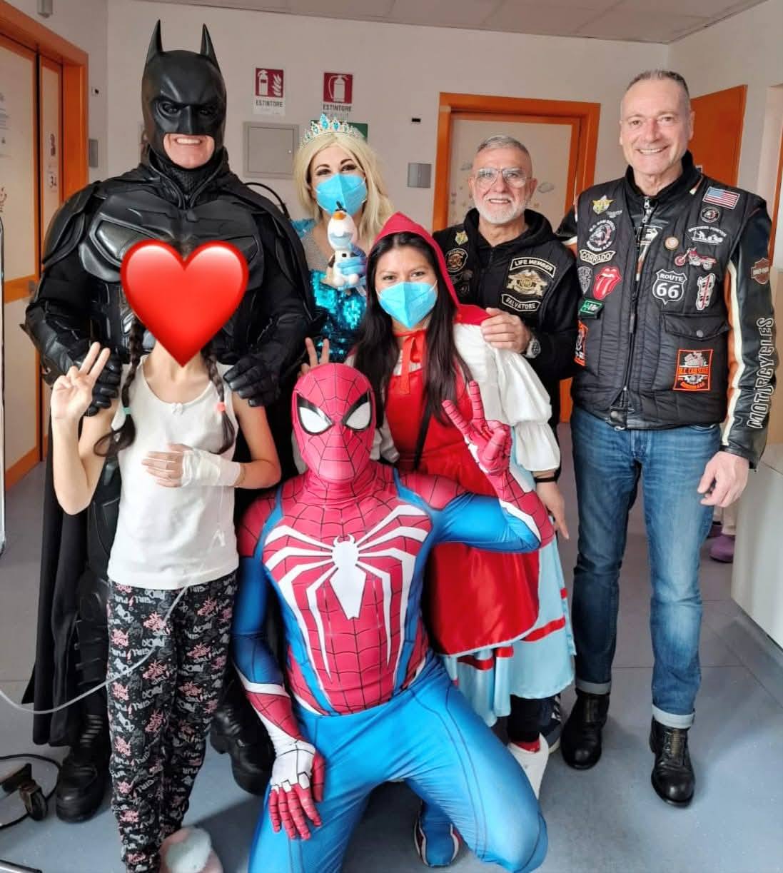 uova per i bambini in ospedale