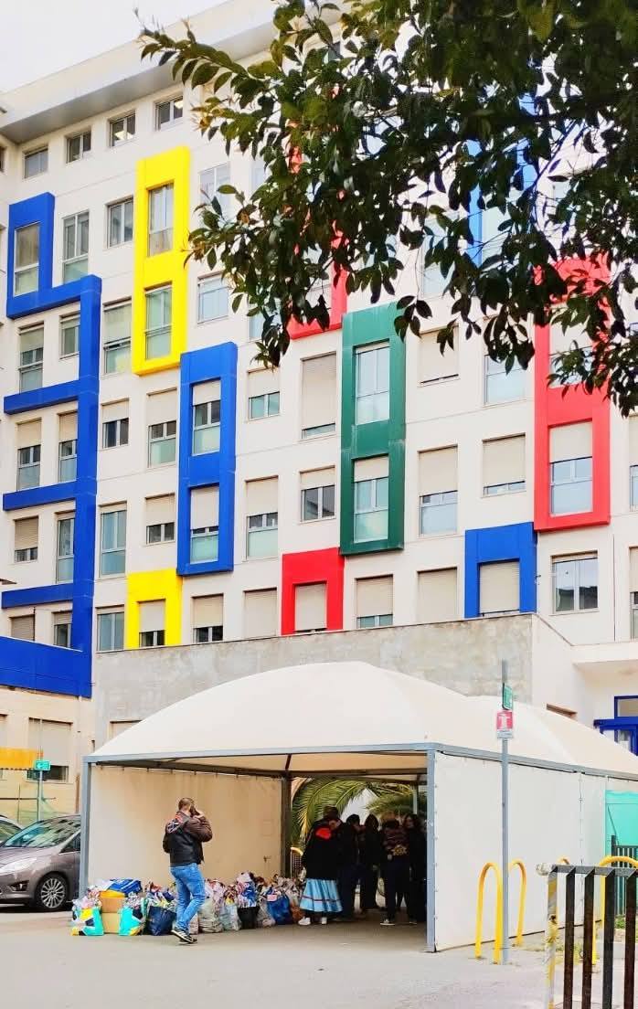 uova per i bambini in ospedale