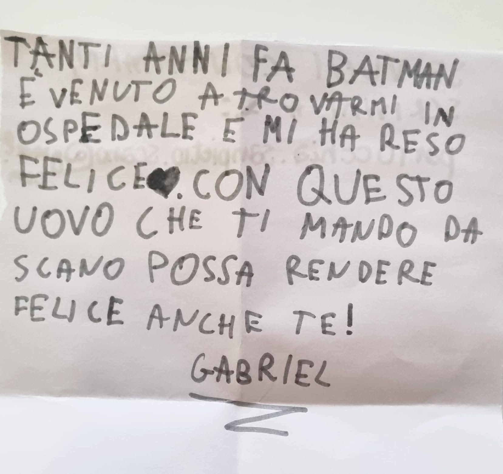 uova per i bambini in ospedale