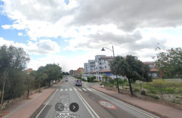 Viale Aldo Moro a Olbia