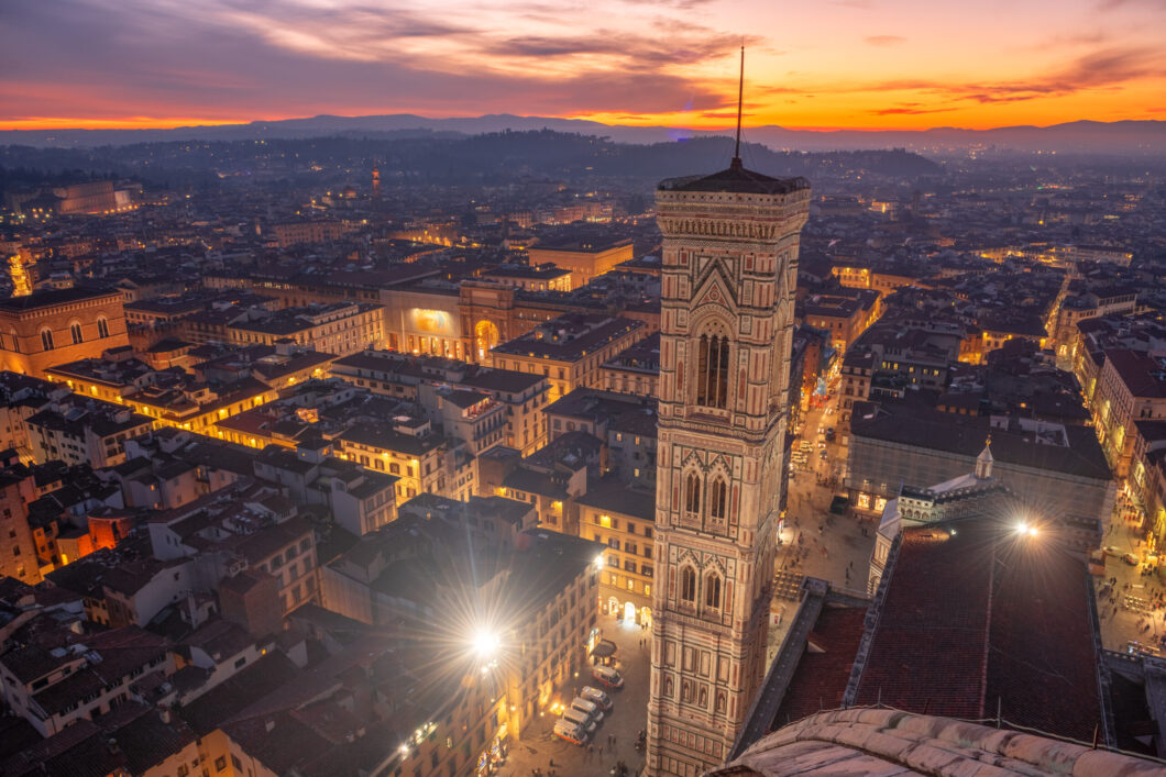 Quali sono le cinque costruzioni più alte di tutta Firenze?