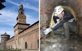 Sotto il Castello Sforzesco c’è un cunicolo misterioso che porta alla Chiesa di Santa Maria delle Grazie