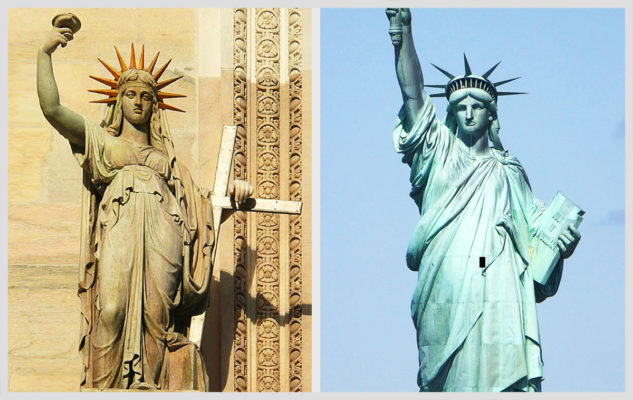 Lo sapevate? Per la realizzazione della statua della Libertà di New York si è preso spunto da un’opera che si trova a Milano