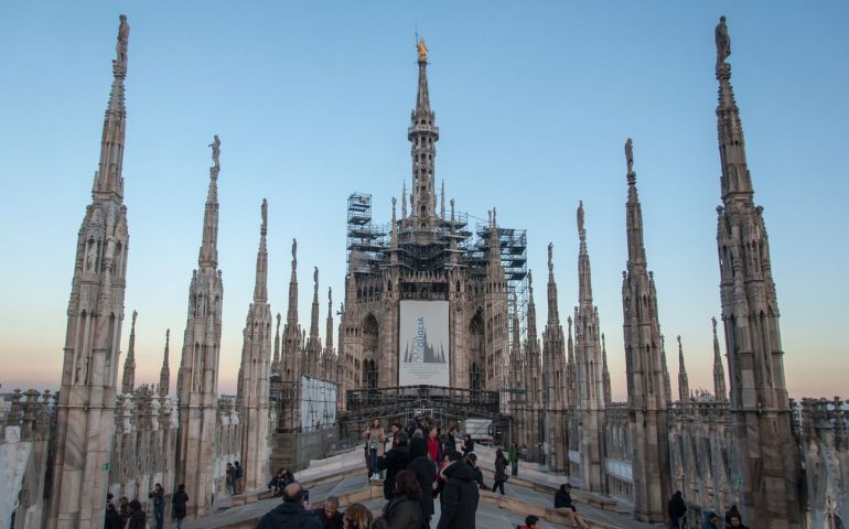 Lo sapevate? Il Duomo di Milano è l’unica chiesa al mondo che ha il tetto completamente calpestabile