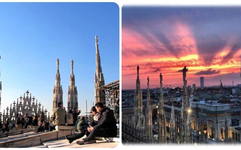 Lo sapevate? La terrazza del  Duomo di Milano è uno dei luoghi più amati dagli innamorati