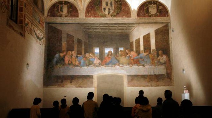 Lo sapevate? Il Cenacolo, capolavoro di Leonardo, era già rovinato prima che l’artista lo concludesse