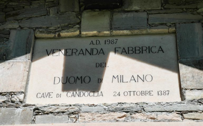Lo sapevate? Il marmo utilizzato per il Duomo di Milano arriva dalle cave di Candoglia