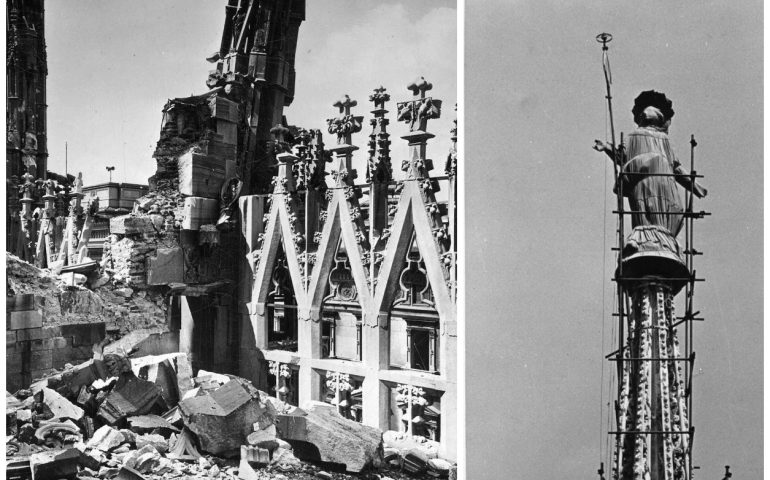 Lo sapevate? La Madonnina del Duomo durante la guerra rischiò di essere distrutta