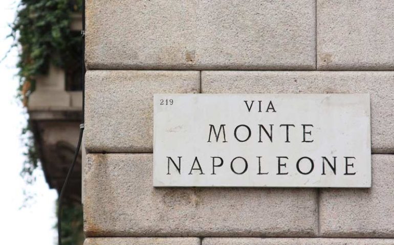 Lo sapevate? Perché via Montenapoleone ha cambiato più volte nome?