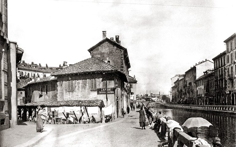 Lo sapevate? Sino all’Ottocento a Milano erano gli uomini a fare il bucato per i ricchi