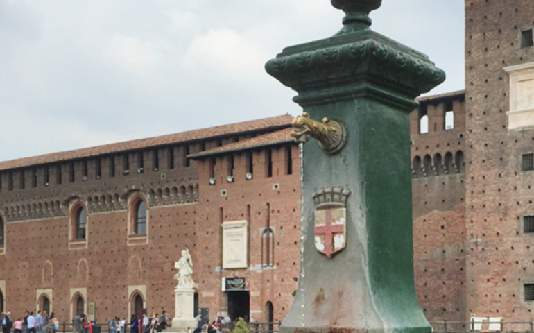 Lo sapevate? Perché le fontanelle di Milano sono a forma di draghi?