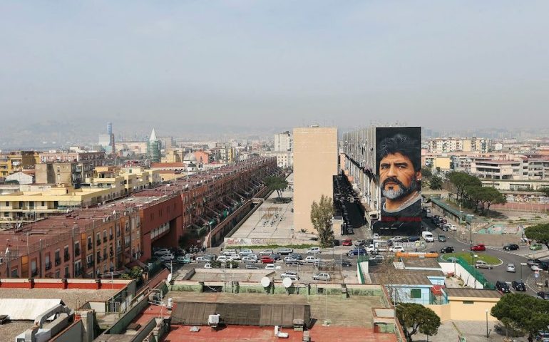 Lo sapevate? A Napoli ci sono due enormi murales dedicati a Diego Armando Maradona