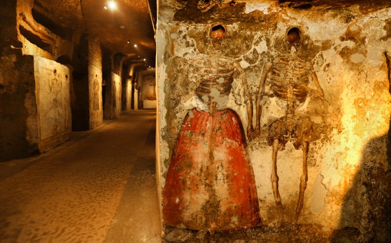Monumenti napoletani: le catacombe di San Gaudioso, uno dei cimiteri paleocristiani più antichi e importanti della città