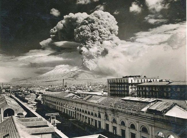Lo sapevate? L’ultima eruzione del Vesuvio nel 1944 fece 26 vittime