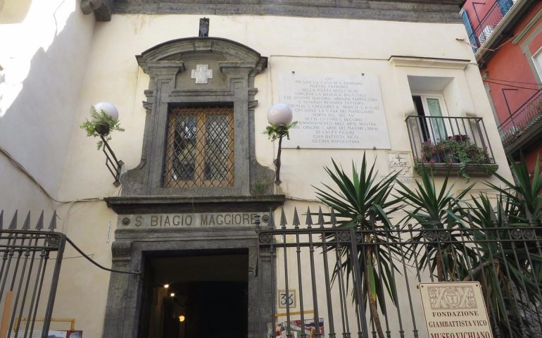 Monumenti napoletani: la chiesa di San Biagio Maggiore, dedicata al protettore delle persone malate alla gola