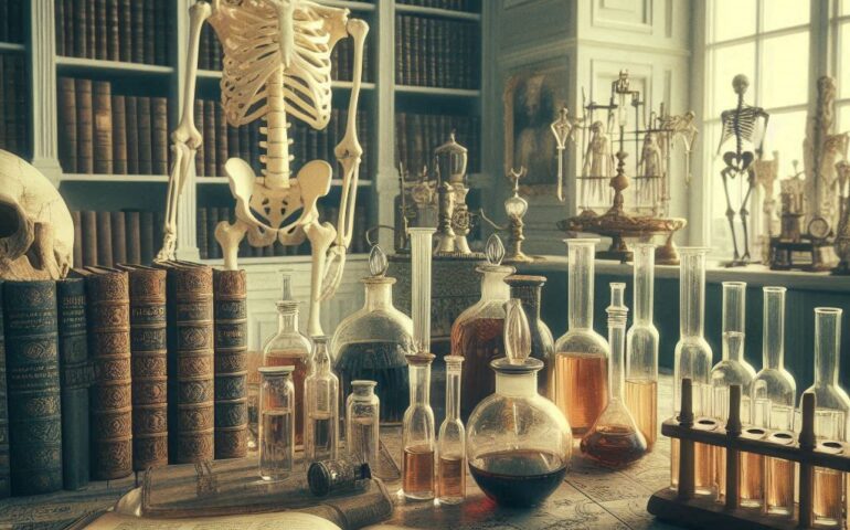 Museo di Farmacologia diNapoli, immagine generata con Microsoft Copilot (1)