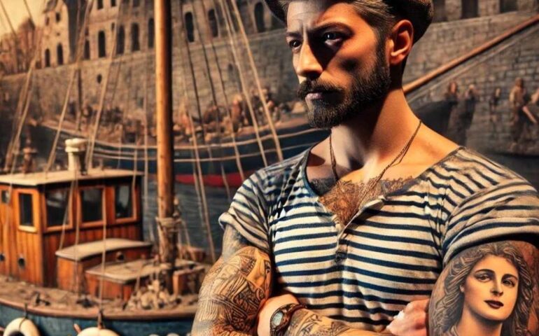 Tatuaggi di Mare: la storia e i simboli dei marinai napoletani