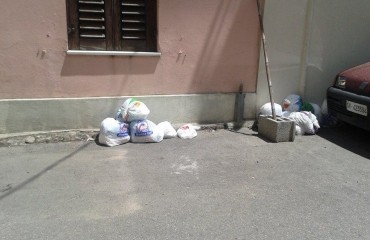 Tortolì. Su tzentru si prenet de àliga
