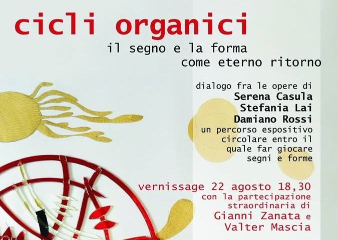 “Cicli organici”. Is òperas de Casula, de Lai e de Rossi in s’ex Blochiera