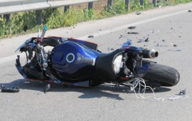 incidente moto, immagine di repertorio