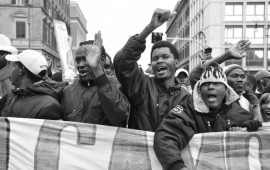 manifestazione migranti