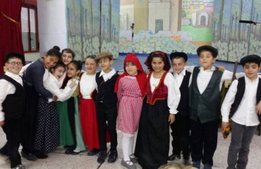 i bambini protagonisti dello spettacolo