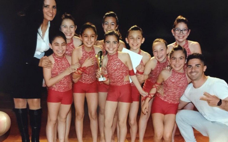 Gran Premio della Danza. Primo posto per le bimbe della Magic Dance School di Tortolì