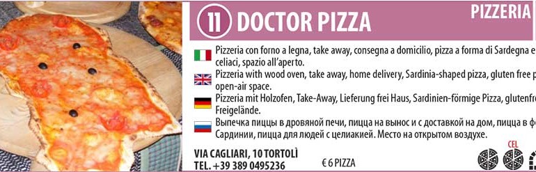 Doctor pizza tortoli