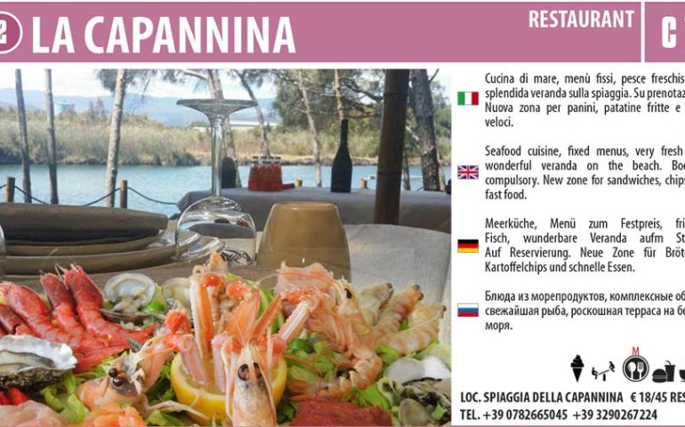 la capannina pesce ristorante freschissimo spiaggia