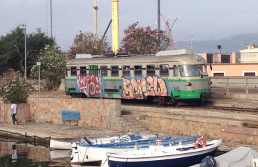 trenino verde ad Arbatax ( foto pagina facebook salviamo il trenino verde"