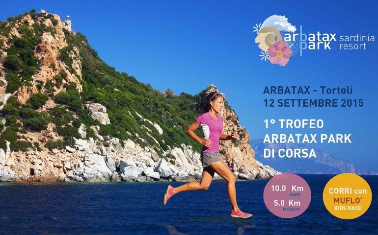 1° trofeo Arbatax Park di Corsa sabato 12 settembre