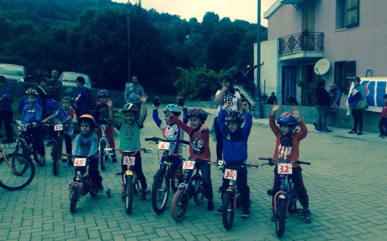 Villlagrande.Grande successo per la 1^ edizione di “Gurthoi in bici”