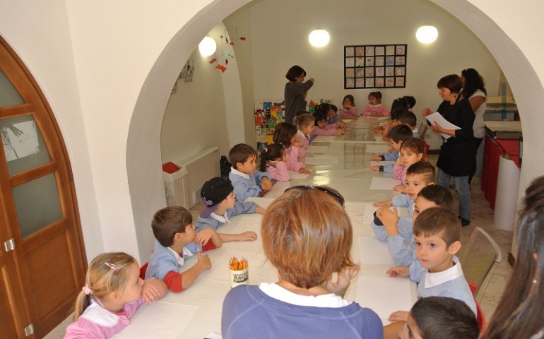 Tortolì. I bimbi della scuola dell’Infanzia pittori per un giorno al Museo Man di Nuoro