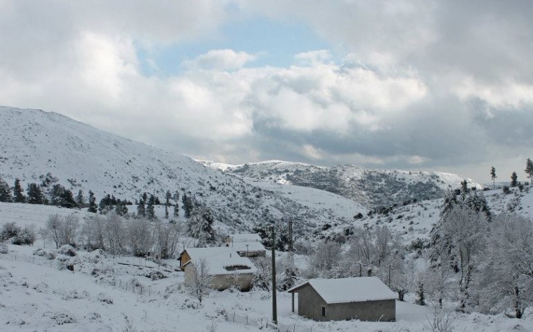 Sardegna: finalmente arriva l’inverno. Nevicate abbondanti nel nord e centro dell’Isola