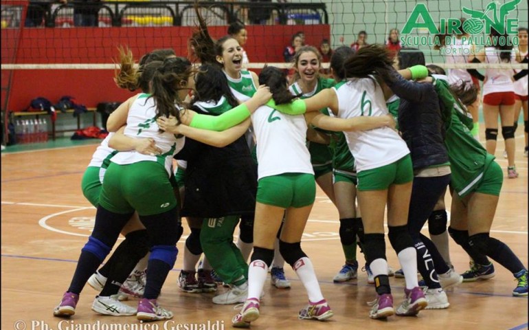 Le Under 16 dell’Airone volley si laureano  campionesse provinciali