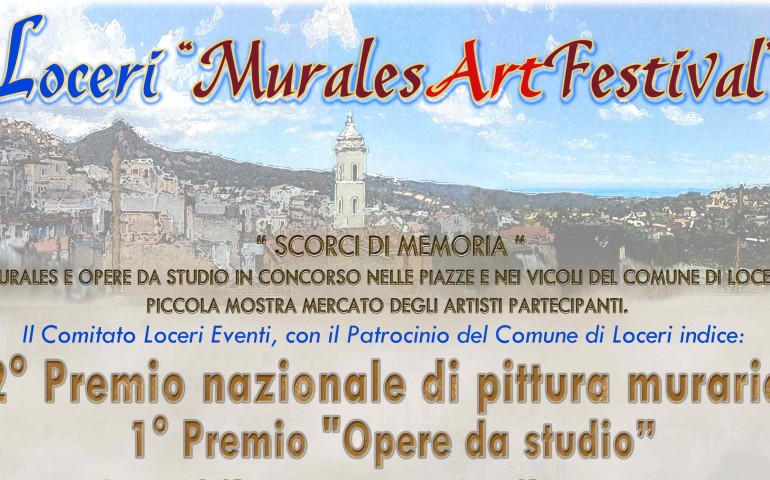 Artisti da tutta Italia per la seconda edizione del Murales Art Festival di Loceri
