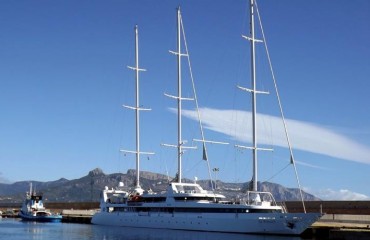 Le Ponant ad Arbatax (foto di A. Useli)